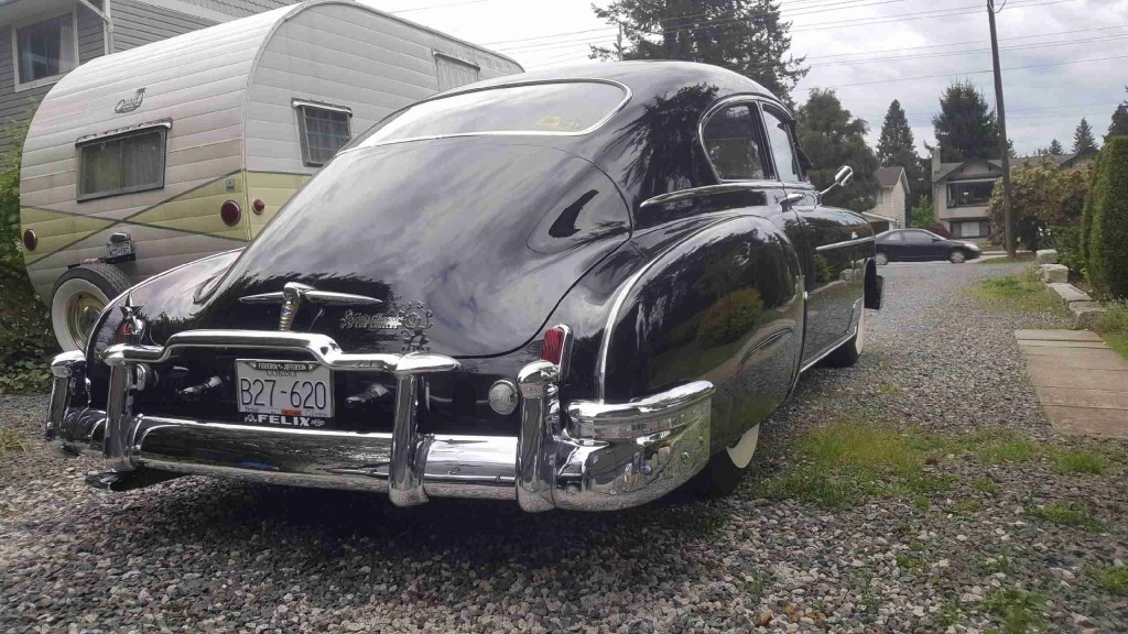 Vancouver Custom Car Rentals - 1950 Chevrolet Fleetline Torpedo Back